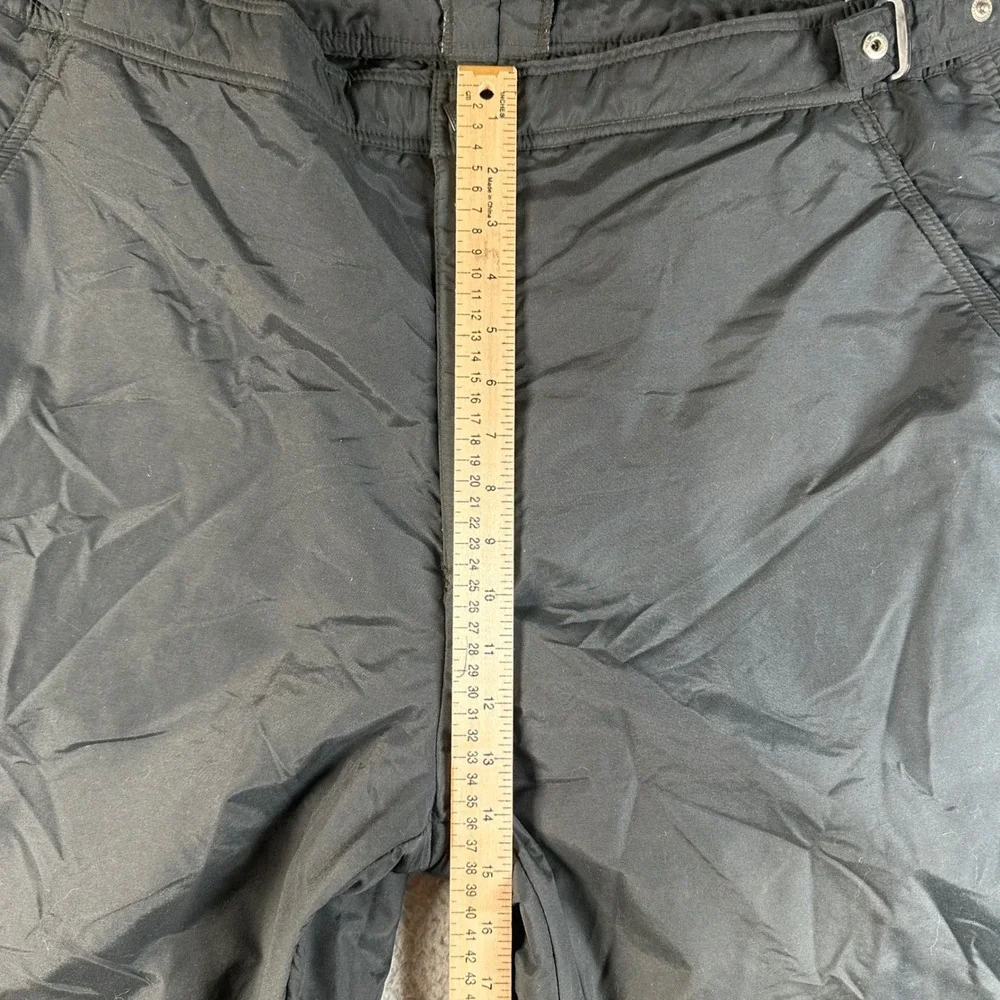 Vintage 90s Helly Hansen Europa Black Insulated Ski Snow Pants Mens XL Snowboard